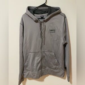 Patagonia Poly-Cycle Gray Zip-Up Hoodie Men’s S